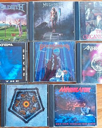 Lotto 35 cd Heavy Metal Trash Progressive 80/90