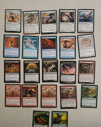 Lotto 22 Carte Tramutanti Sliver Magic the Gatheri