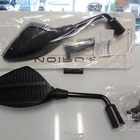 Coppia specchi carbonio universali moto naked
