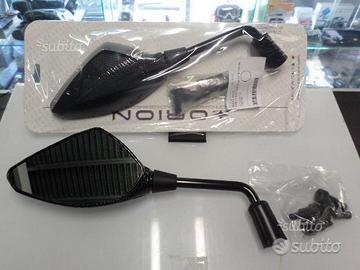 Coppia specchi carbonio universali moto naked