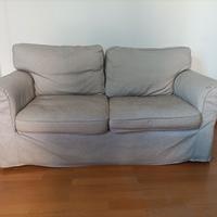 DIVANO IKEA EKTORP  2 POSTI GRIGIO