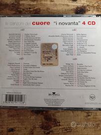 Compilation anni 90 con 4 CD 