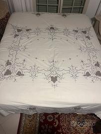Coperta in cotone e lino