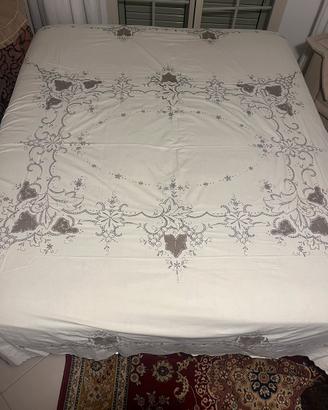 Coperta in cotone e lino