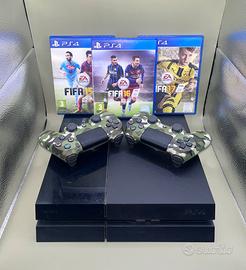 PlayStation 4 Fat 1TB + controller + cavi + giochi