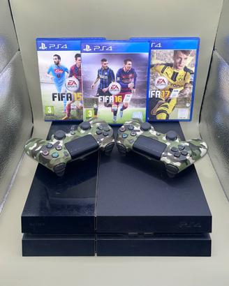 PlayStation 4 Fat 1TB + controller + cavi + giochi