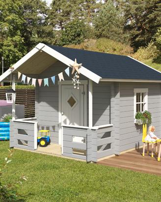 CASETTA IN LEGNO PER BAMBINI 2,15x2,9 (28mm)