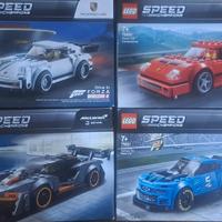 Lotto 4 LEGO Speed Champions - Sigillati (Fuori Pr