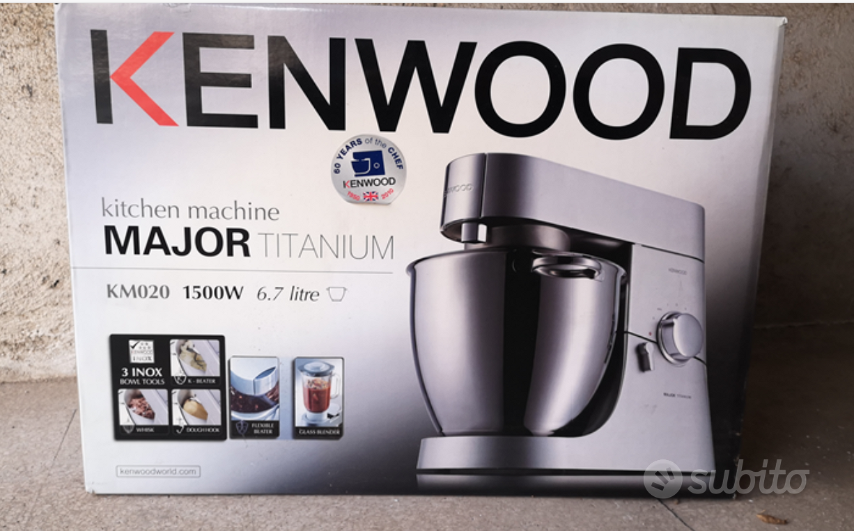 PLANETARIA KENWOOD MAJOR TITANIUM KM020 Elettrodomestici In