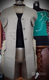 giacca sahariana donna 3pz. top maglia, cintura