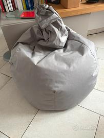 Pouf grigio