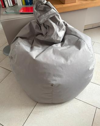 Pouf grigio
