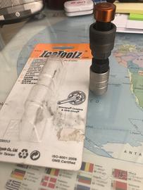 Estrattore pedivella bicicletta