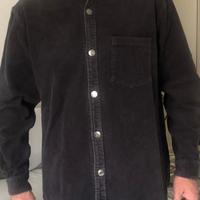 Camicia Velluto Costine Zara Style XL Cotone 100%