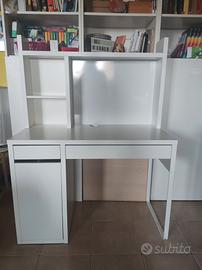 scrivania bianca ikea
