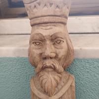 Fregio in legno intagliato vintage (anni '50-'60)