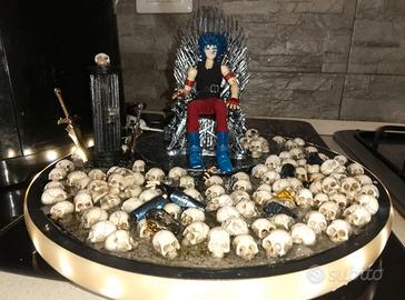 myth cloth saint seiya cancer diorama più personag