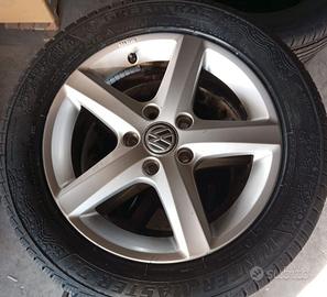Cerchi in lega originali VW GOLF 16" con gomme