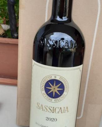 bottiglie sassicaia varie annate
