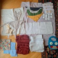 Set per bambini: lcoperte, asciugamani,  bavaglini
