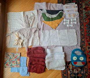 Set per bambini: lcoperte, asciugamani,  bavaglini