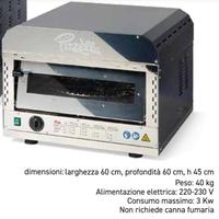 Forno elettrico Pizzèlla