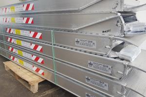 Rampe In Alluminio Per Escavatori Minipale