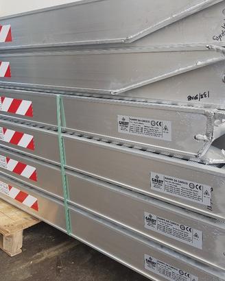 Rampe In Alluminio Per Escavatori Minipale