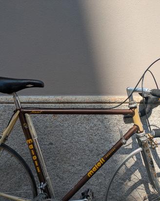 Bici da corsa d'epoca Maioli vintage