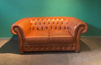 Divano Chester in vera pelle