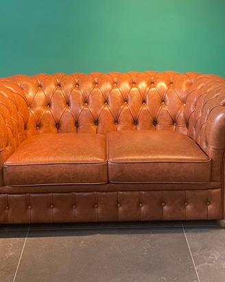 Divano Chester in vera pelle