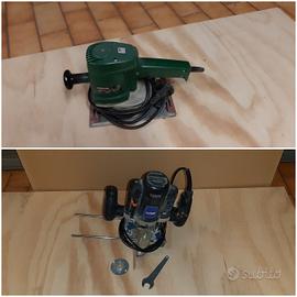 levigatrice più fresatrice 1200watt