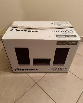 Stereo Hi-Fi Pioneer X-HM10-K con CD e USB