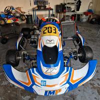 go kart Kz 125 Lmp Lanzeni R1