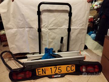 porta moto a gancio traino