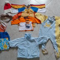 ABBIGLIAMENTO e BIANCHERIA da 1 ANNO A 12 ANNI