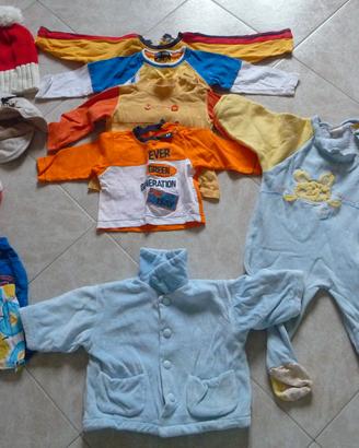 ABBIGLIAMENTO e BIANCHERIA da 1 ANNO A 12 ANNI