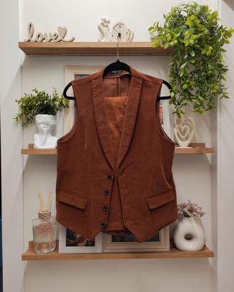 Completo uomo Gilet+Pantalone "Bottega del sarto"