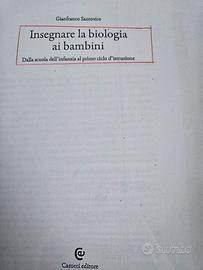 Libro insegnare la biologia ai bambini