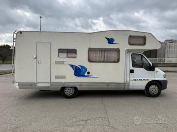 Camper big marlin 7 posti fiat 2.8 td anno 2001