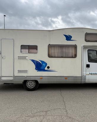 Camper big marlin 7 posti fiat 2.8 td anno 2001