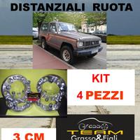 Kit 4 Distanziali Ruota Nissan Patrol TR K260 K160