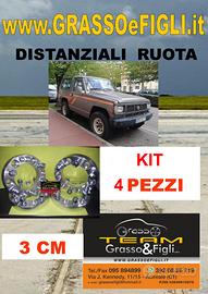 Kit 4 Distanziali Ruota Nissan Patrol TR K260 K160