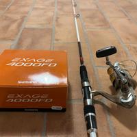 Canna jigging shooter xtr con shimano exage 4000fd