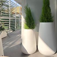 N.5 vasi grandi bianchi Pure Cone Elho