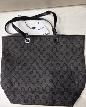 Borsa tote vintage in tela monogram GG di Gucci