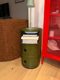 Kartell Componibili 3 moduli verde scuro