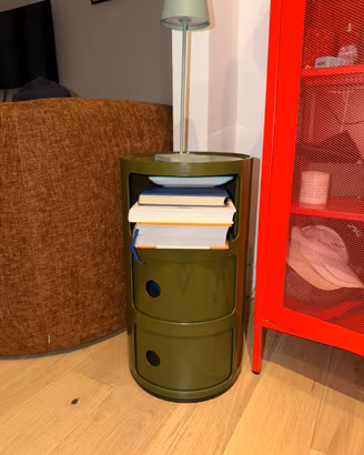 Kartell Componibili 3 moduli verde scuro