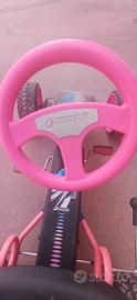 Go-Kart a pedali Hauck Sirocco rosa/nero  bambini 