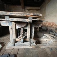 Banco pialla combinato d’epoca e motore elettrico